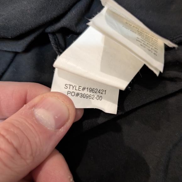 Prana Rouge Long Sleeve Shirt Women's XL Black - Picture 3 of 7